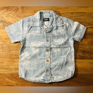💛✨OSHKOSH KIDS‎ BEACH BUTTON DOWN SHIRT✨💛